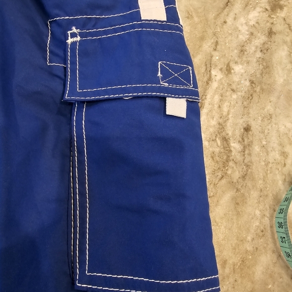 KANU SURF Men's Barracuda Royal Blue swim trunks Shorts drawstring front XXL - Picture 2 of 10